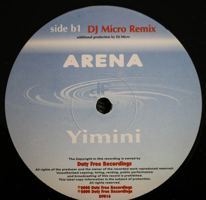 Arena (23) : Yimini (12")