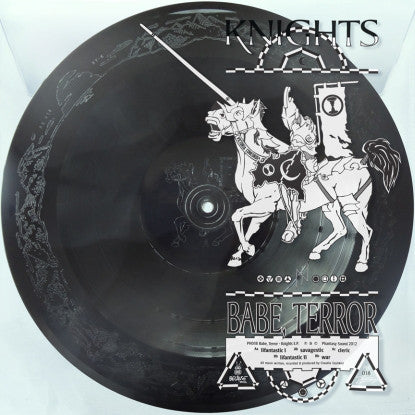 Babe, Terror : Knights (12", Album, Etch)