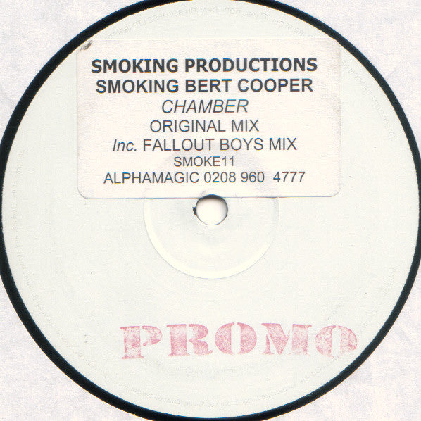 Smoking Bert Cooper* : Chamber (12", Promo)