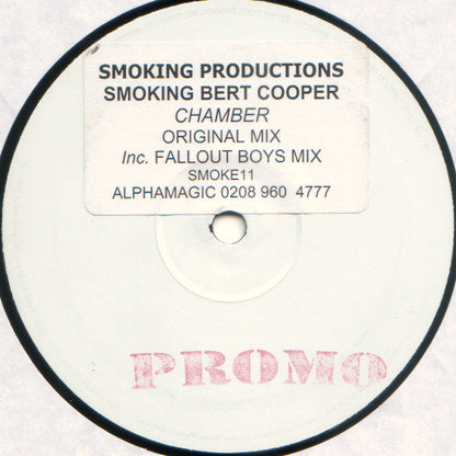 Smoking Bert Cooper* : Chamber (12", Promo)