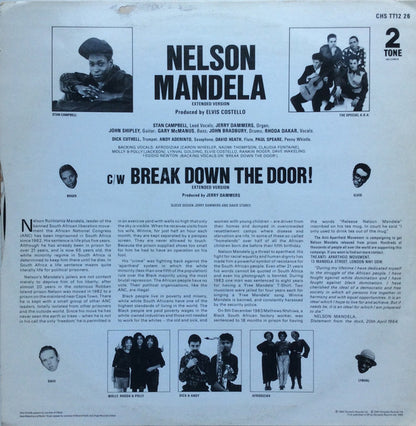 The Special AKA : Nelson Mandela (12", Single)