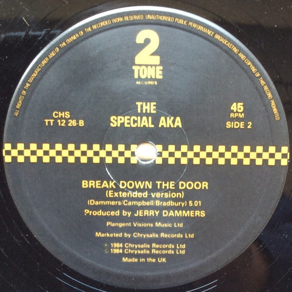 The Special AKA : Nelson Mandela (12", Single)