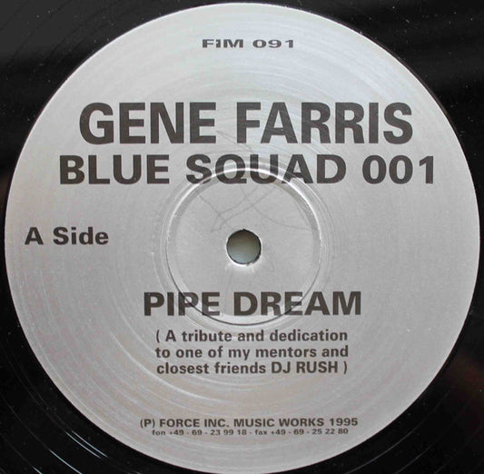 Gene Farris : Blue Squad 001 (12")