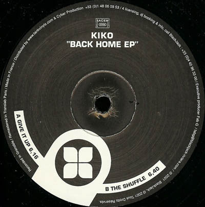 Kiko : Back Home EP (12", EP)
