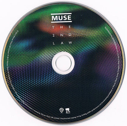 Muse : The 2nd Law (CD, Album, Arv)