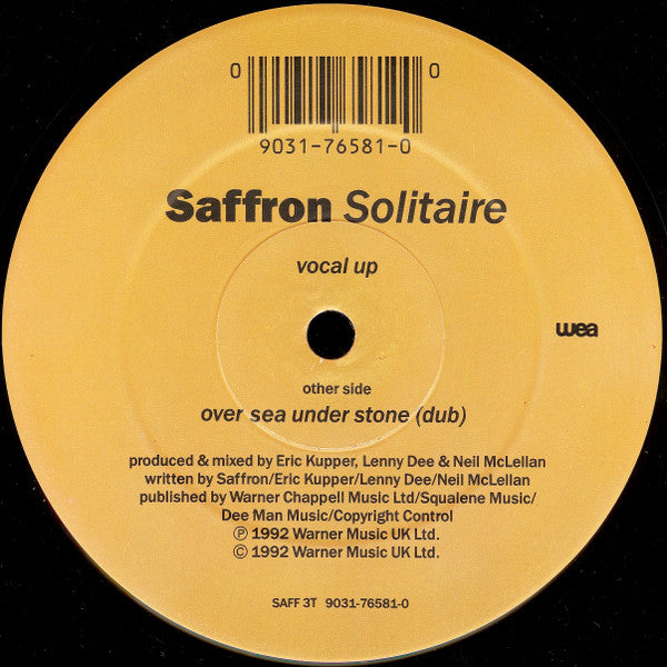 Saffron : Solitaire (12")