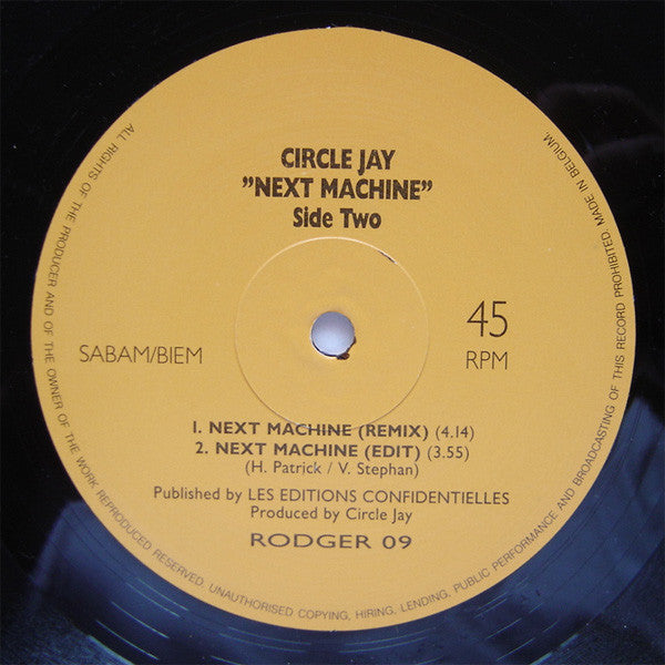 Circle Jay : Next Machine (12")