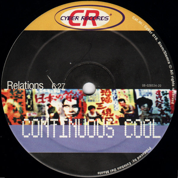 Continuous Cool : Life Made / Relations (12")