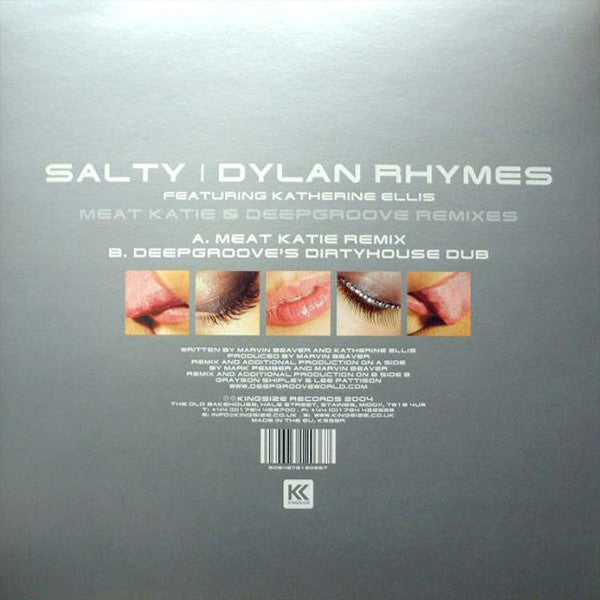 Dylan Rhymes Featuring Katherine Ellis : Salty (Remixes) (12")