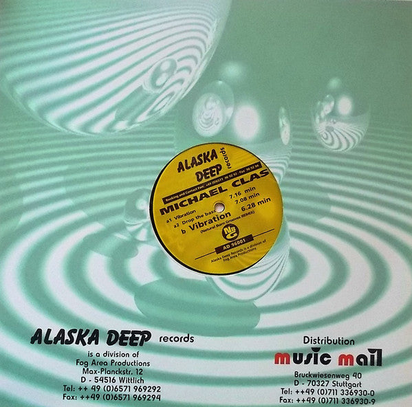 Michael Clas : Vibration (12")