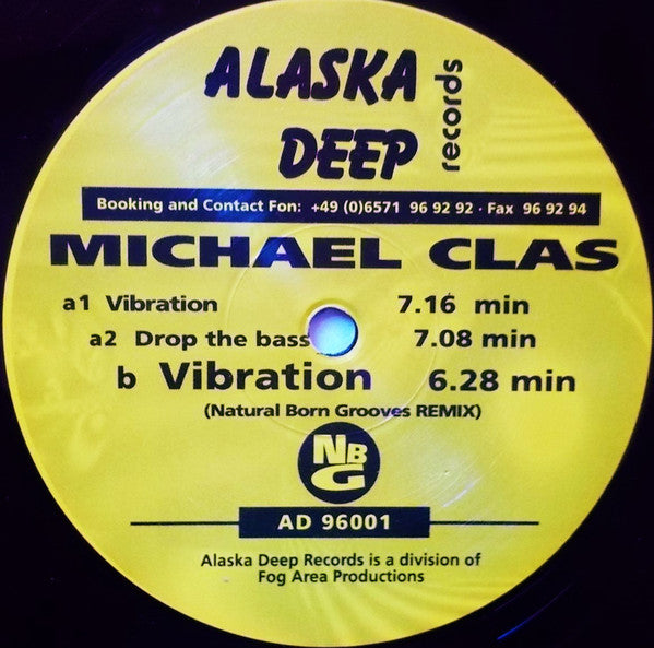 Michael Clas : Vibration (12")