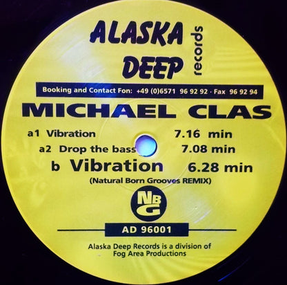Michael Clas : Vibration (12")