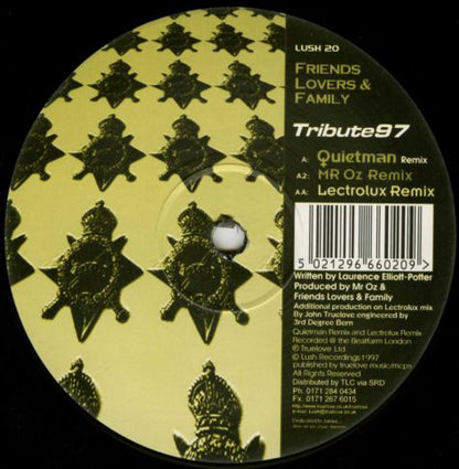 Friends Lovers & Family* : Tribute 97 (12")