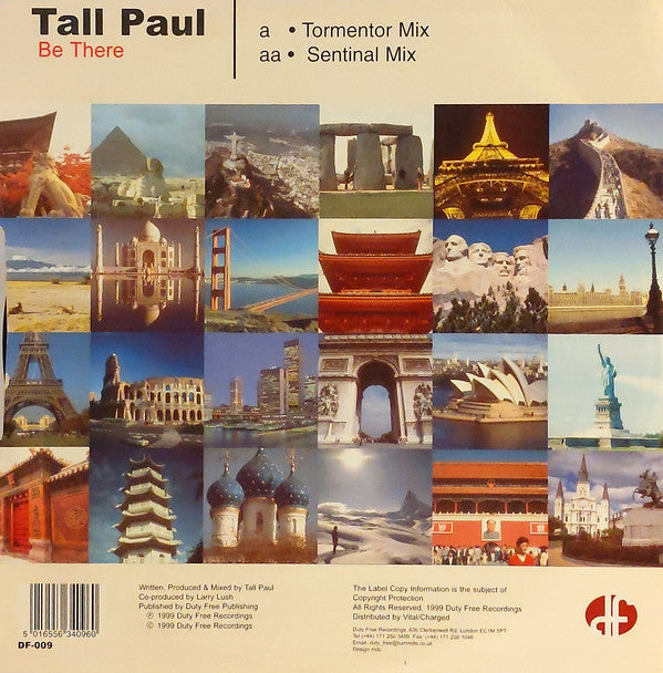 Tall Paul : Be There (12")