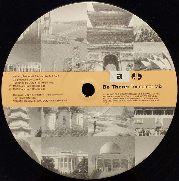 Tall Paul : Be There (12")