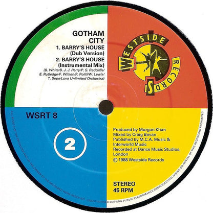 Gotham City : Barry's House (12")