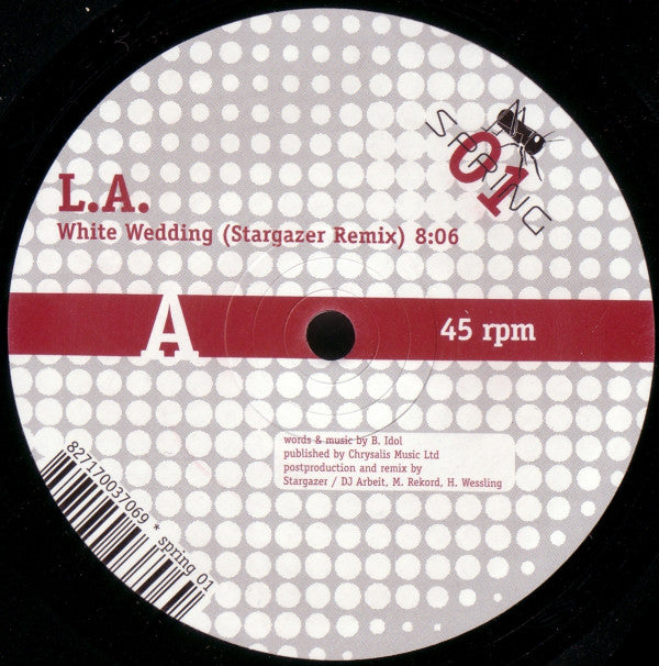 L.A. (4) : White Wedding (12")