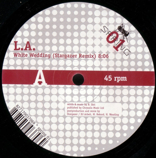 L.A. (4) : White Wedding (12")