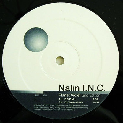 Nalin Inc. : Planet Violet (2nd Edition) (12")