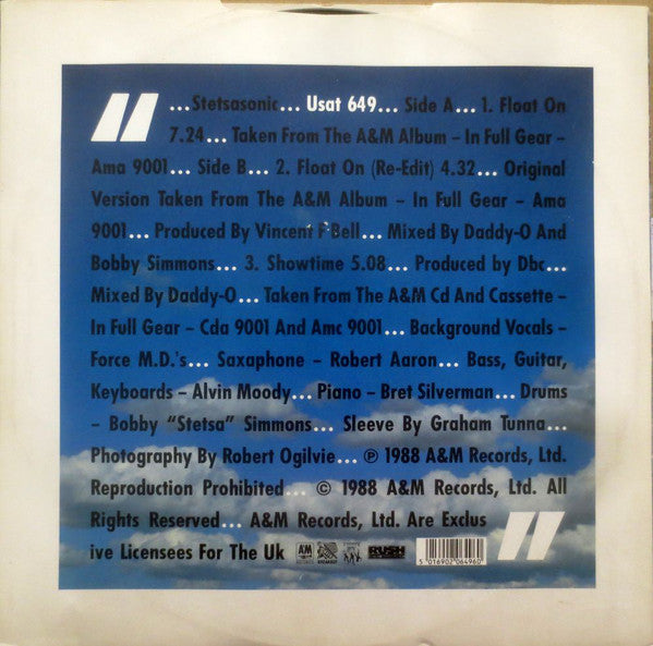 Stetsasonic Featuring The Force M.D.'s* : Float On (12")