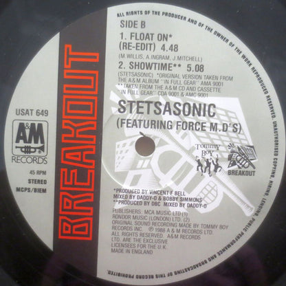 Stetsasonic Featuring The Force M.D.'s* : Float On (12")