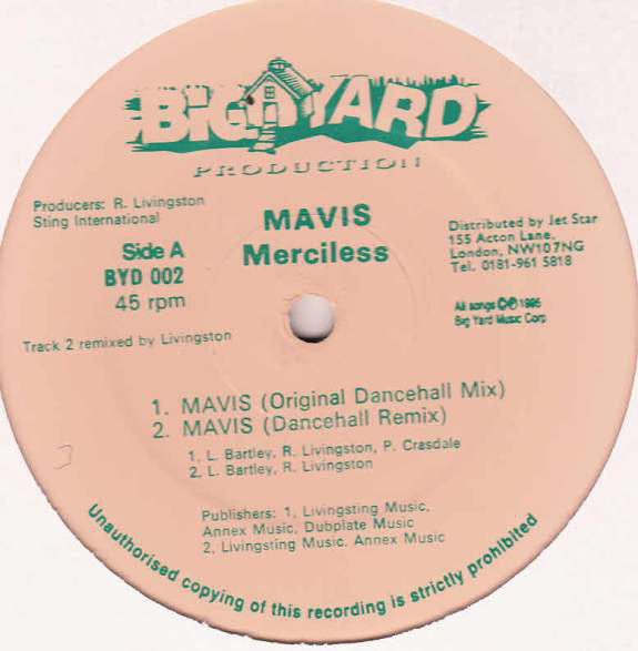 Merciless : Mavis (12")