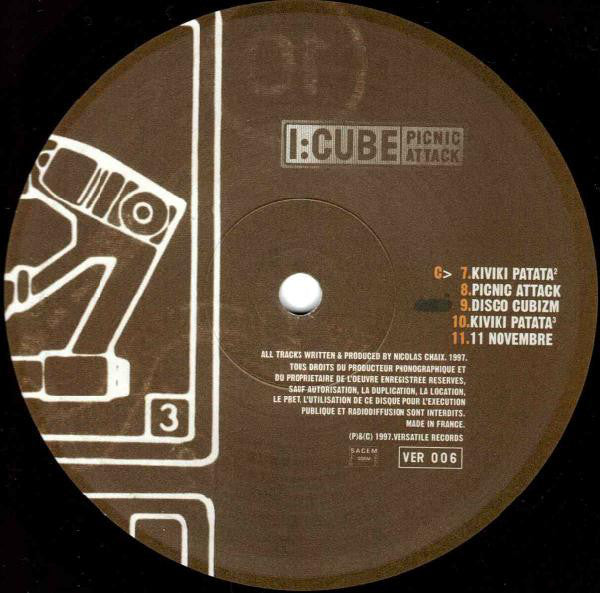 I:Cube : Picnic Attack (2xLP, Album)
