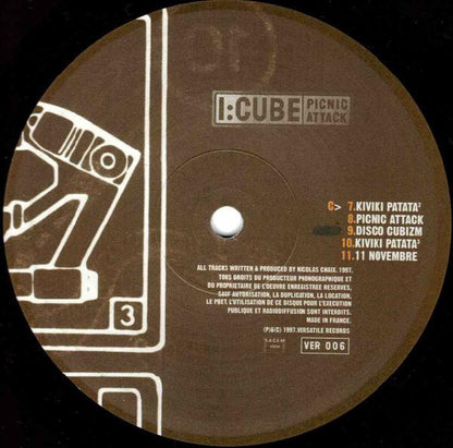 I:Cube : Picnic Attack (2xLP, Album)