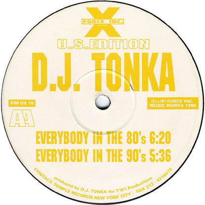 DJ Tonka : Happiness (12")