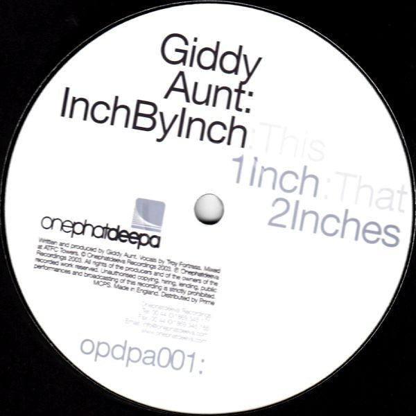 Giddy Aunt : Inch By Inch (12")