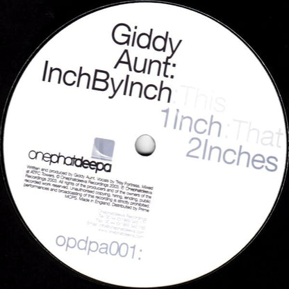 Giddy Aunt : Inch By Inch (12")