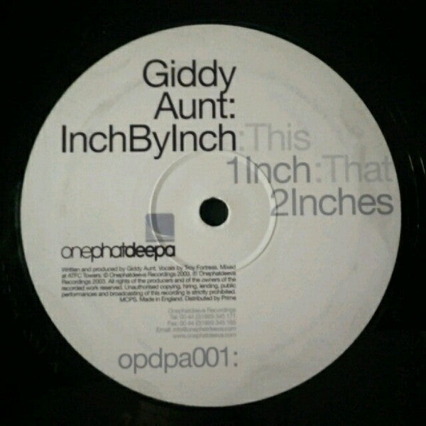 Giddy Aunt : Inch By Inch (12")