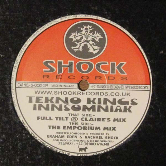 Tekno Kings : Innsomniak (12")