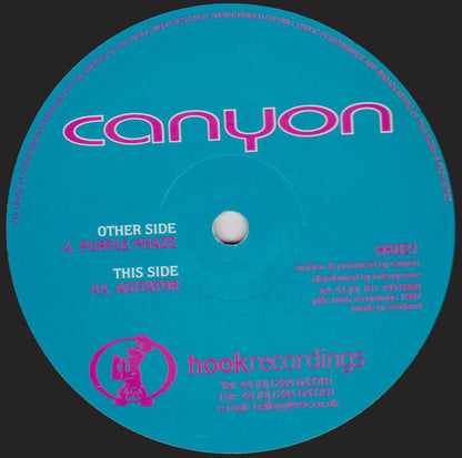 Canyon : Purple Phaze / Agitator (12")