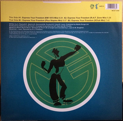 Anticappella : Express Your Freedom (12")