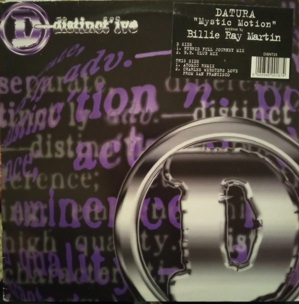 Datura : Mystic Motion (12")