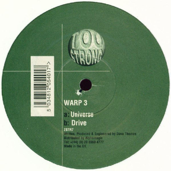 Warp 3 : Universe (12")