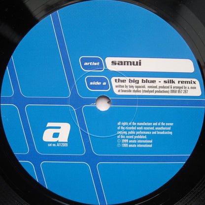 Samui : The Big Blue (Silk Remix) (12")