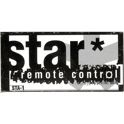 Star (2) : Remote Control (12", S/Sided, W/Lbl)