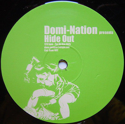 Unknown Artist : Hide Out (12", S/Sided, Unofficial)