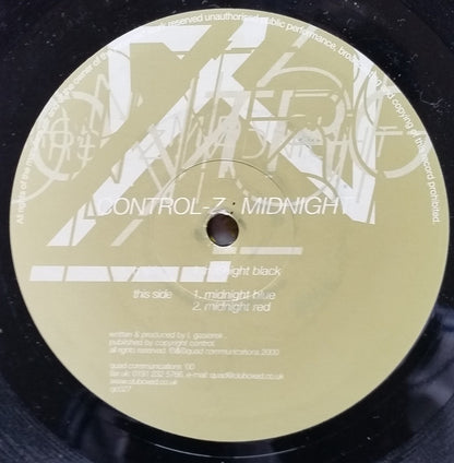 Control Z : Midnight (12")