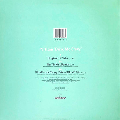 Partizan : Drive Me Crazy (12")