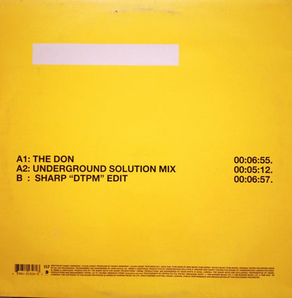 187 Lockdown : The Don (12")