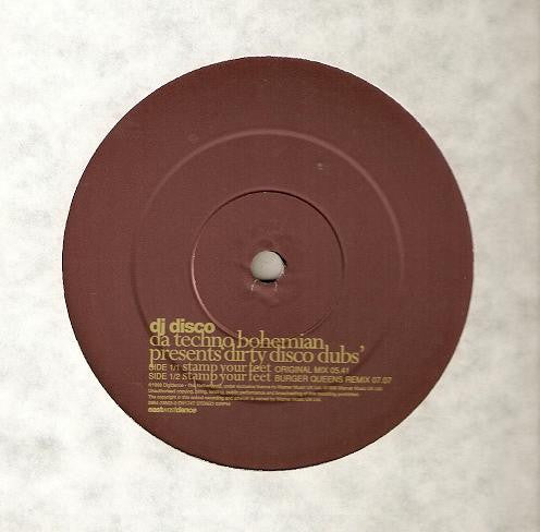 Da Techno Bohemian Presents DJ Disco : Dirty Disco Dubs (12")