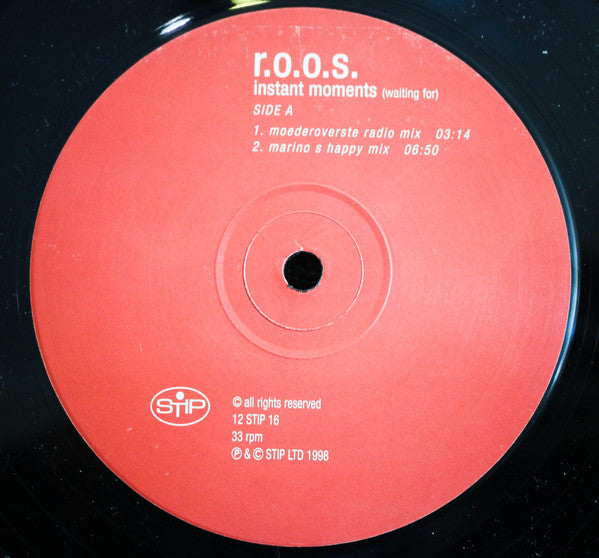 R.O.O.S. : Instant Moments (Waiting For) (12")