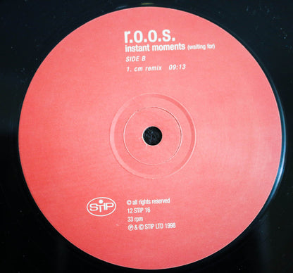 R.O.O.S. : Instant Moments (Waiting For) (12")