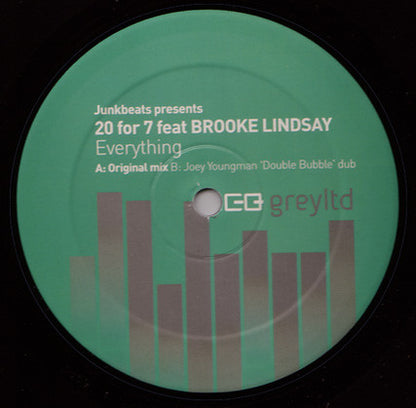 20 For 7 Feat. Brooke Lindsay : Everything (12")