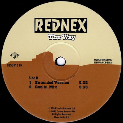 Rednex : The Way (12", Maxi)
