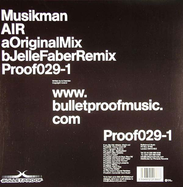 Musikman : Air (12")