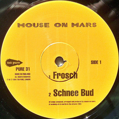 Mouse On Mars : Frosch (12")